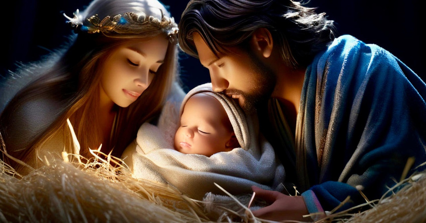 Jesus, Maria e José